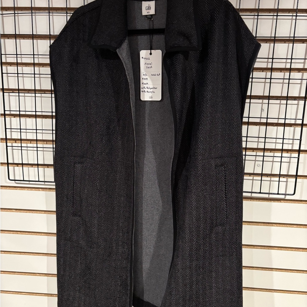 Cabi Novel Vest NWT